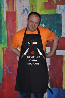 FARTUCH OSTREGO MĘŻCZYZNY