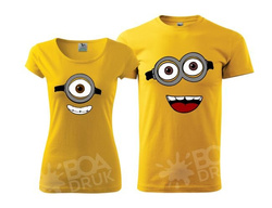 KOSZULKI DLA PAR  - Minionki
