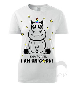 Koszulka z nadrukiem - I am Unicorn