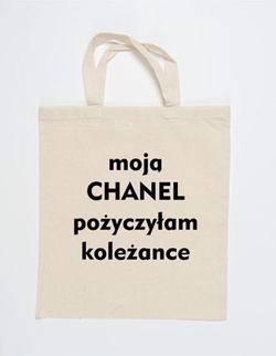 TORBA BAWEŁNIANA - CHANEL