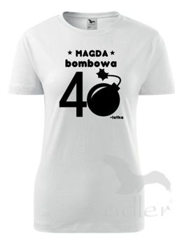 koszulka na urodziny - bombowa 50